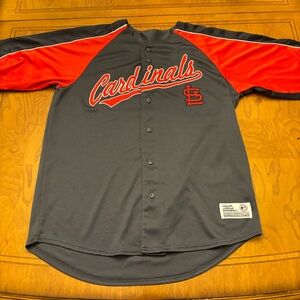 MLB St. Louis cardinals jersey men’s‎ size large dynasty series